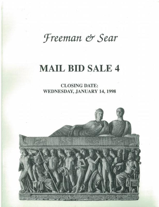Mail bid sale 4 : closing date Wednesday January 14, 1998 / Freeman & Sear cover