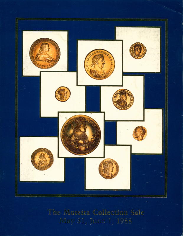 The Moreira Collection sale, part I and other important properties to be sold at auction and mail bid sale may 31, June 1, 1988 cover