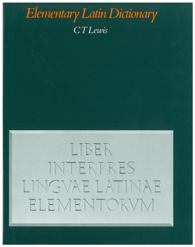 An elementary Latin dictionary / Charlton Lewis cover