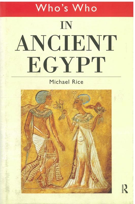 Who's who in ancient Egypt cover