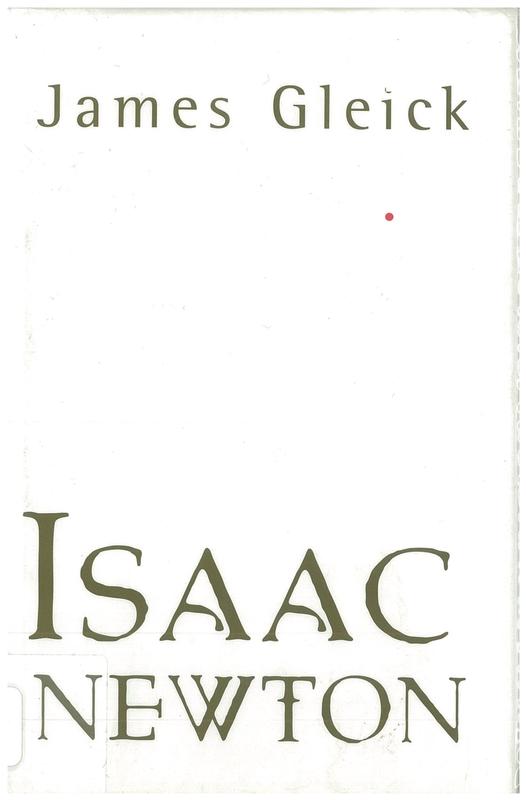Isaac Newton / James Gleick cover