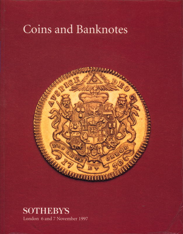 Coins, medals and banknotes including ancient and Islamic coins from the collection of the late John J. Slocum, the Davind B. Feather collection of Northumbrian coins, an old collection of gold coins of the Archbishopric of Trier and a substantial group o cover