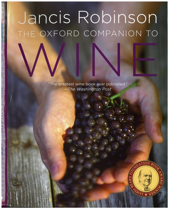 The Oxford companion to wine / Jancis Robinson cover