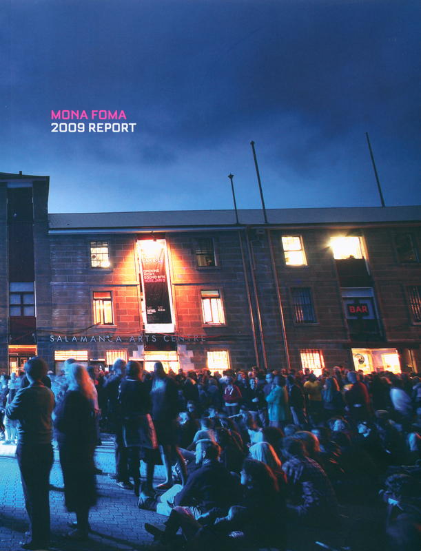MONA FOMA 2009 report cover