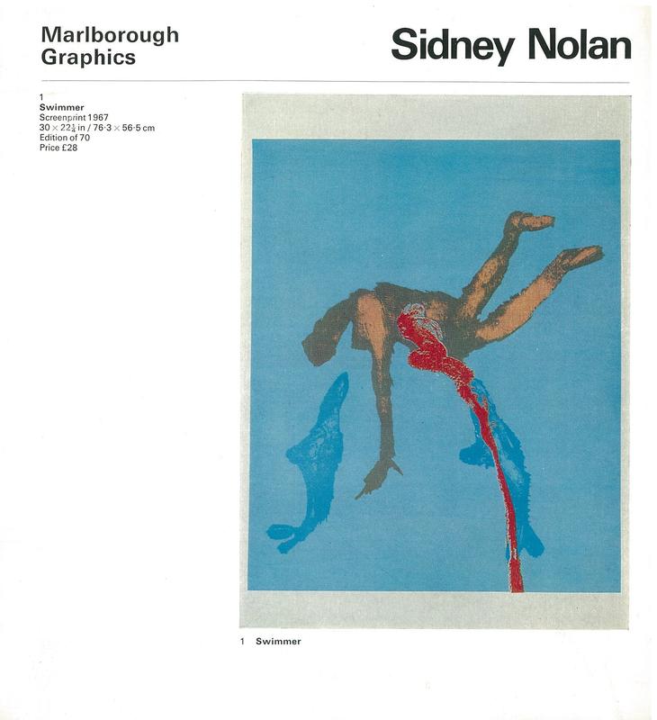 Sidney Nolan : Marlborough Graphics / Marlborough Fine Art cover