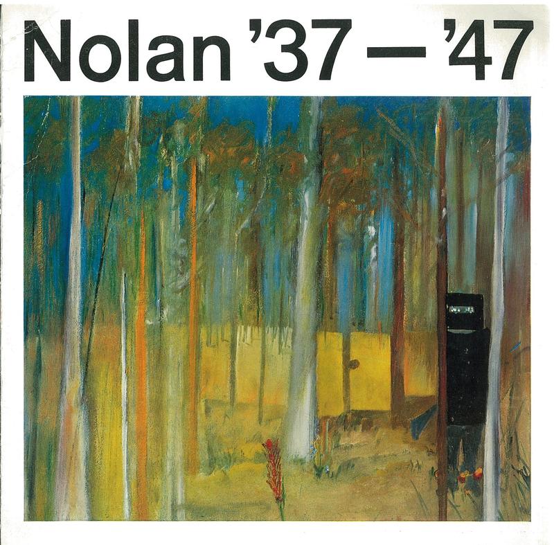 Nolan '37 - '47 / Institute of Contemporary Arts cover
