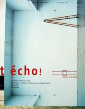oh! cet echo! : Museum Kunst Palast magazine cover