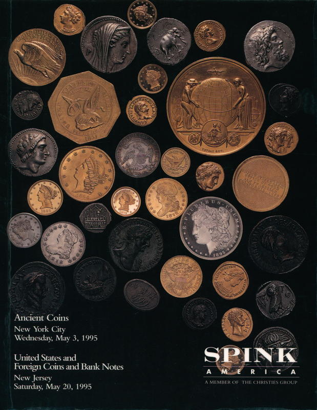 Ancient coins [and] United States and foreign coins and bank notes cover