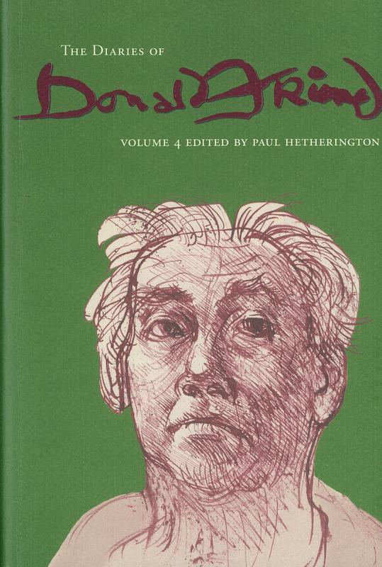 The diaries of Donald Friend : volume 4 / Edited by Paul Hetherington cover