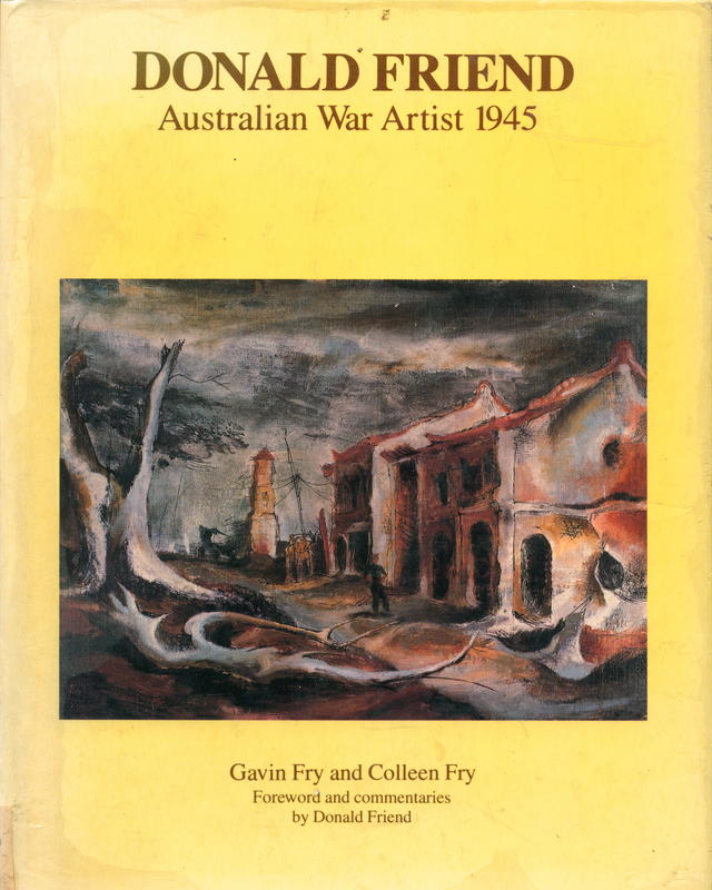 Donald Friend: Australian war artist 1945 cover