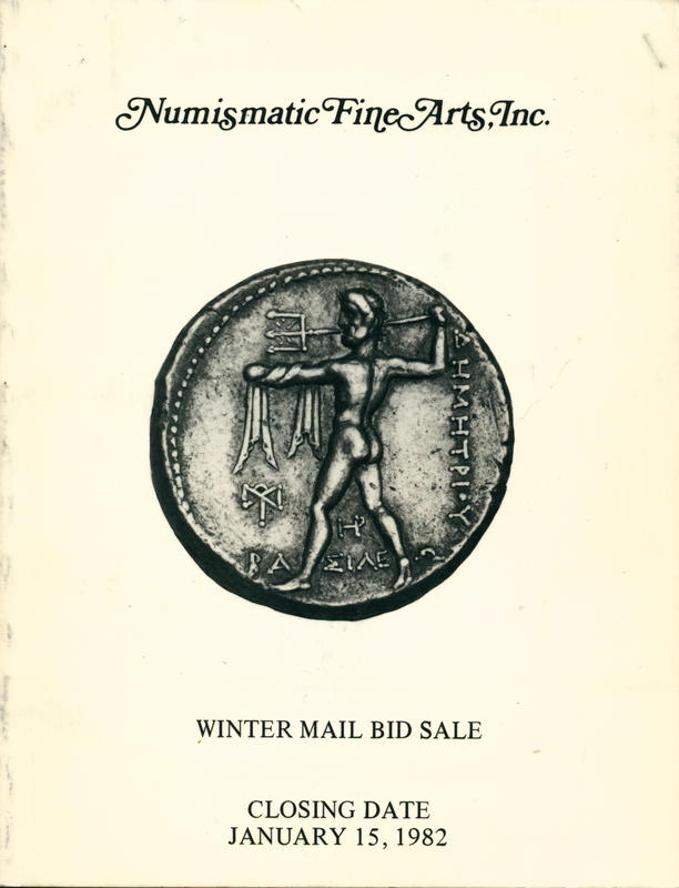 Winter mail bid sale : ancient coins cover