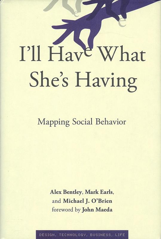 I'll have what she's having : mapping social behaviour cover
