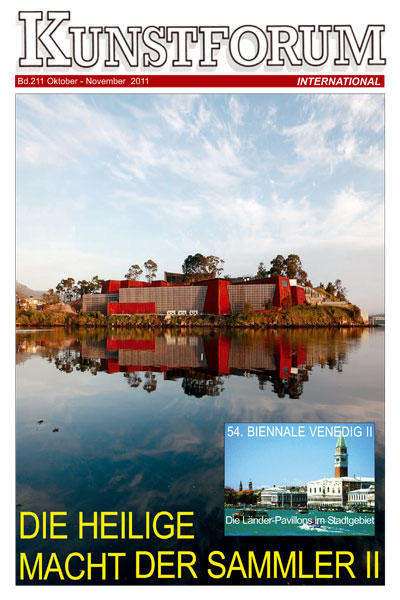 Kunstforum international cover