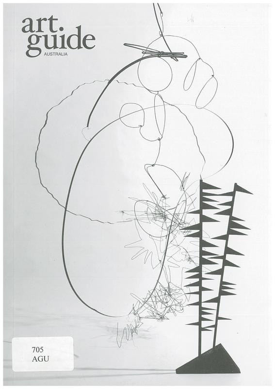 Art guide Australia cover