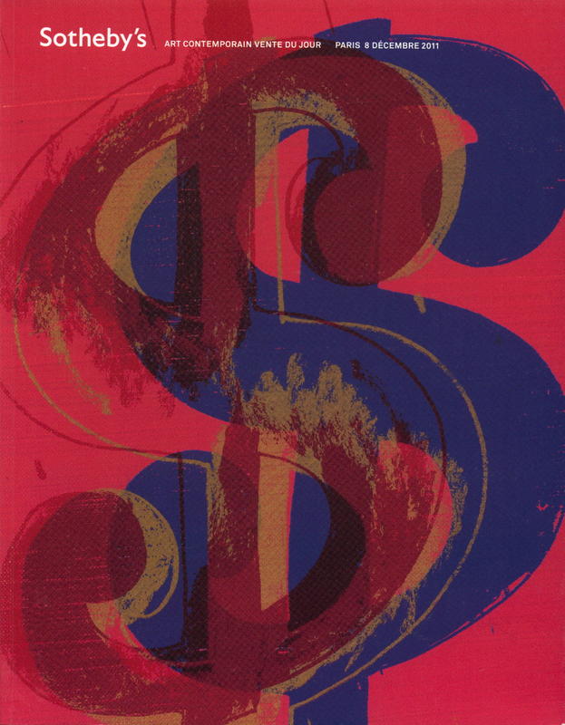 Art contemporain : vente du jour, Paris 8 Decembre 2011 a 14h 30, Lots 101-214 = Contemporary art : day sale, Paris, 8 December 2011 at 2.30pm, Lots 101-214 cover
