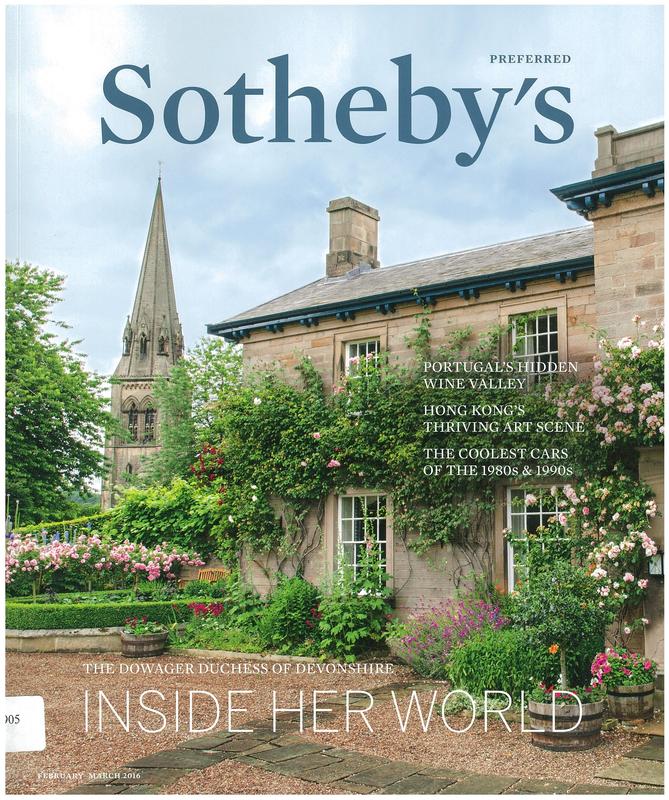 Sotheby's at auction | Sotheby's preferred | Sotheby's [magazine] cover