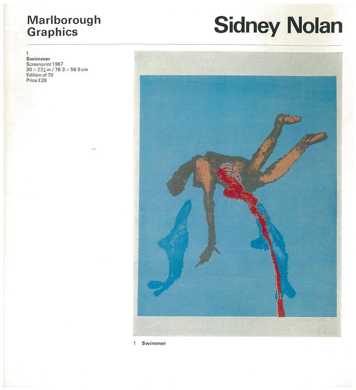 Sidney Nolan / Sidney Nolan ; Marlborough Fine Art cover