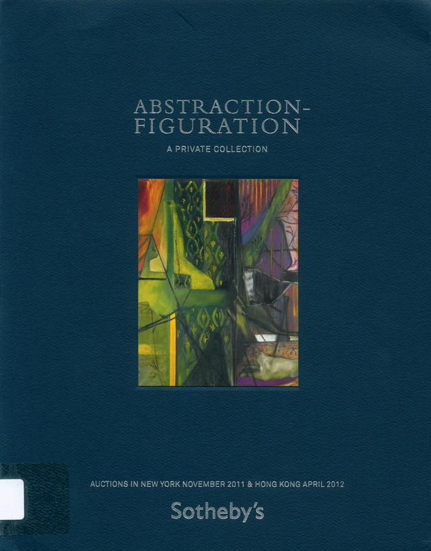 Abstraction-figuration : a private collection cover