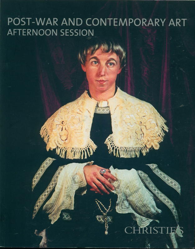 Post-war and contemporary art : afternoon session, Wednesday 9 May 2012 cover