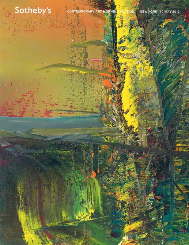Contemporary art : morning auction, New York, 10 May 2012 at 10 am, lots 101-303 cover