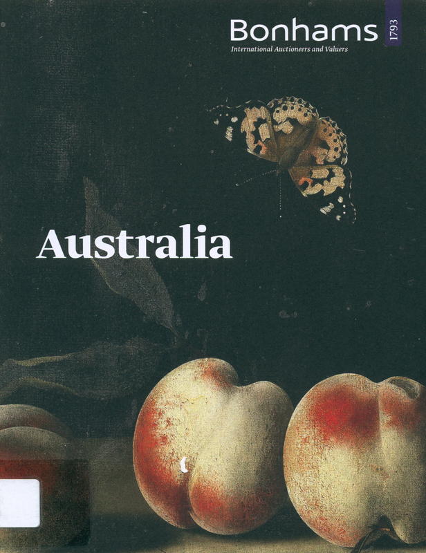 Bonhams Australia cover