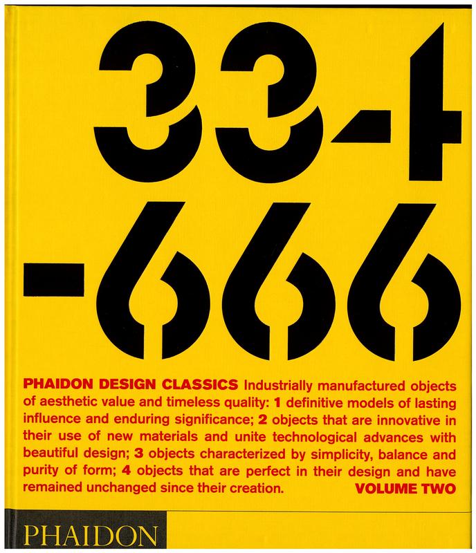 Phaidon design classics : volume two 334-666 cover