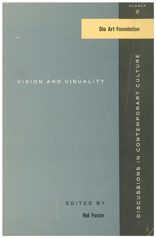 Vision and visuality cover