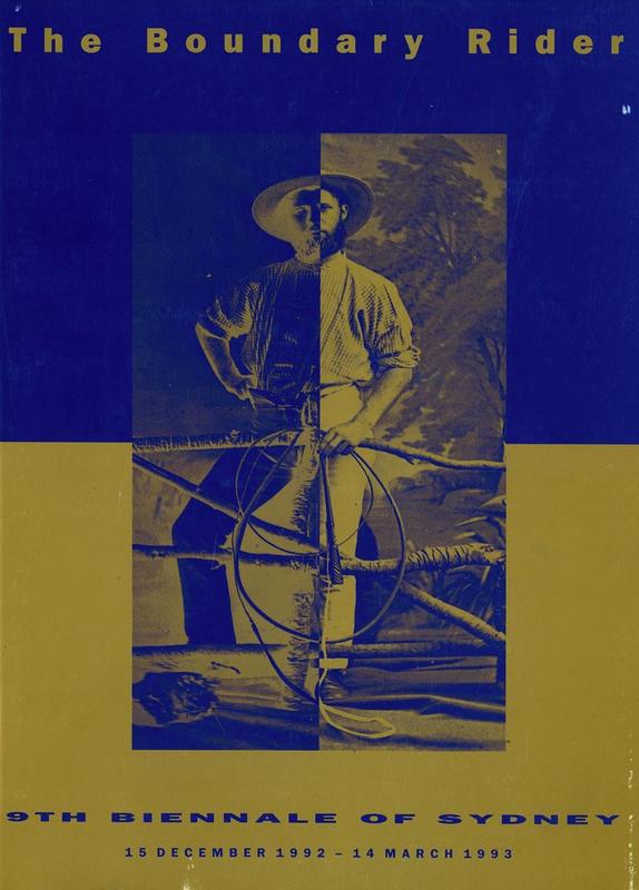 The boundary rider : 9th Biennale of Sydney cover
