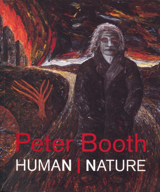 Peter Booth : human | nature cover