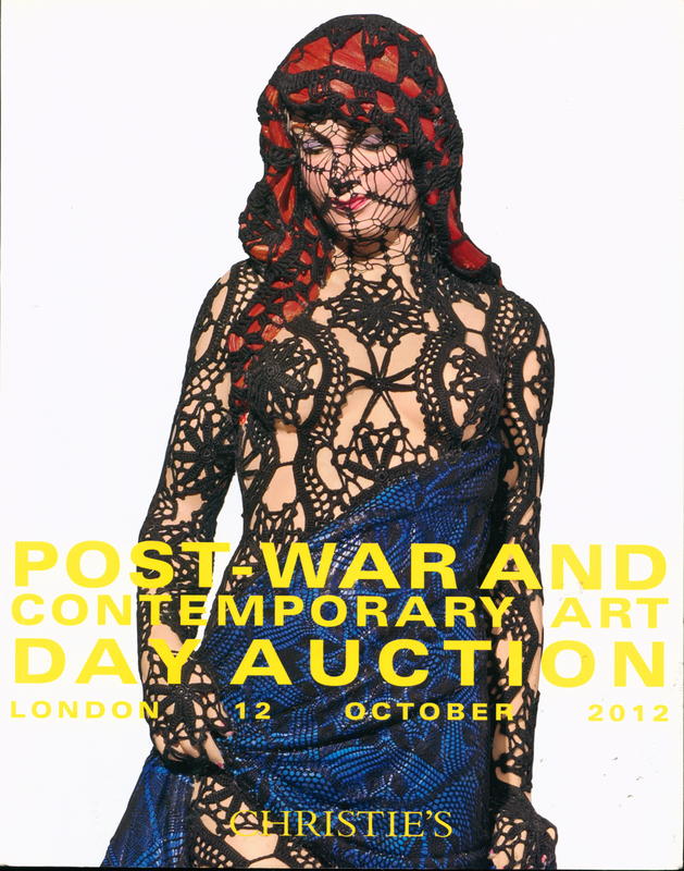 Post-war and contemporary art day auction : Friday 12 October 2012 cover