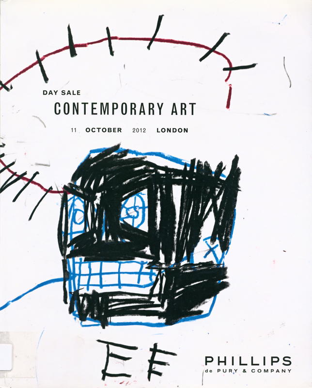 Contemporary art : day sale, 11 October 2012, 2pm, London cover