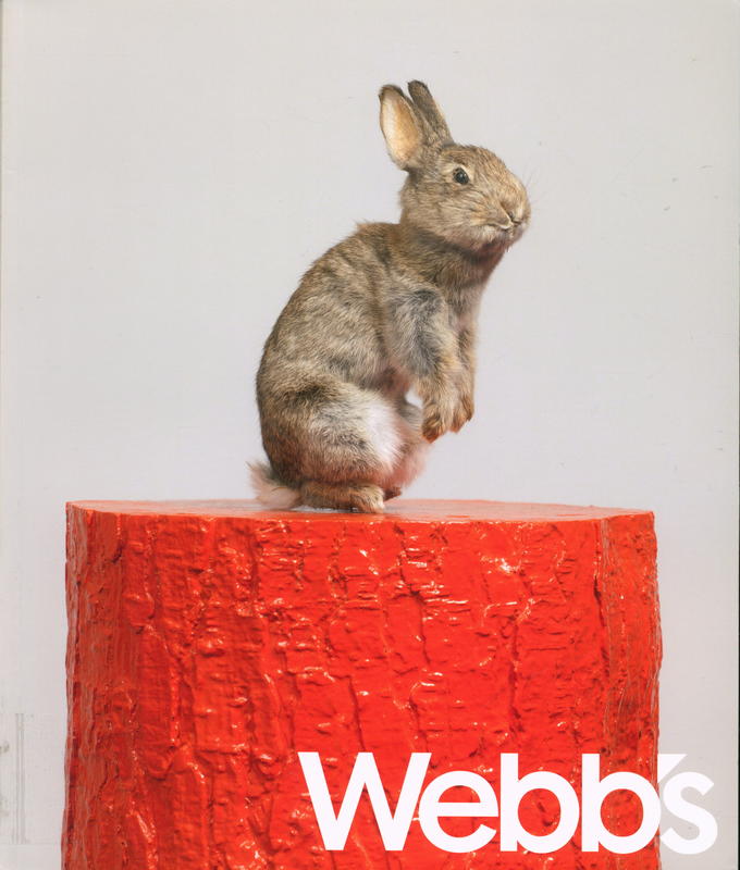 Important paintings and contemporary art / Webb's cover