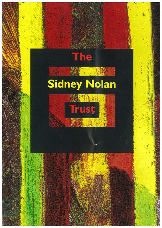 The Sidney Nolan Trust / The Sidney Nolan Trust cover