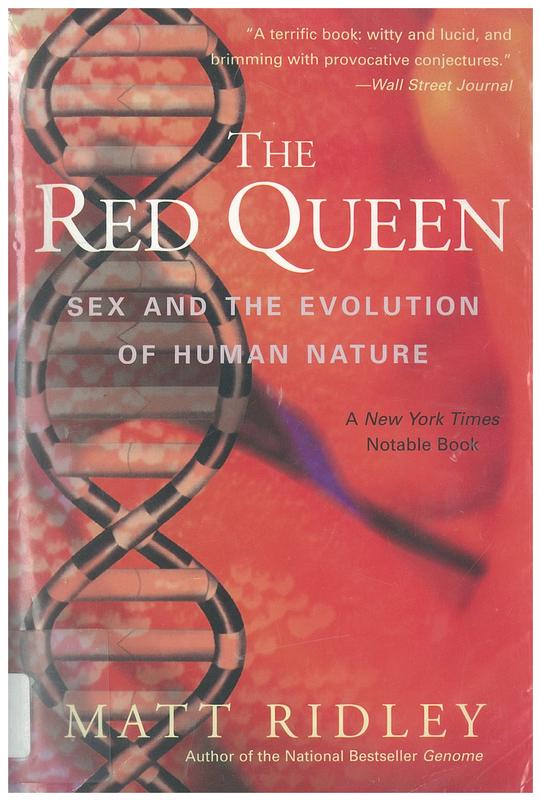 The red queen : sex and the evolution of human nature / Matt Ridley cover
