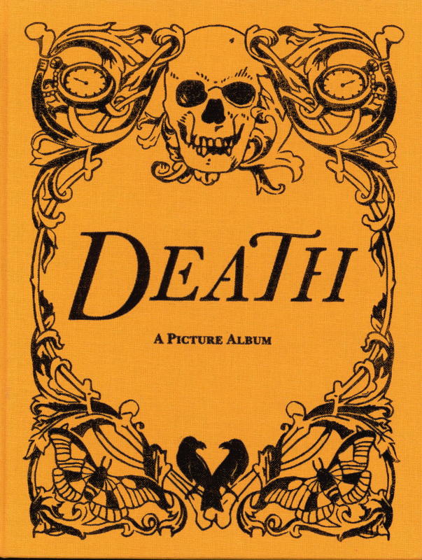 Death : a picture album cover