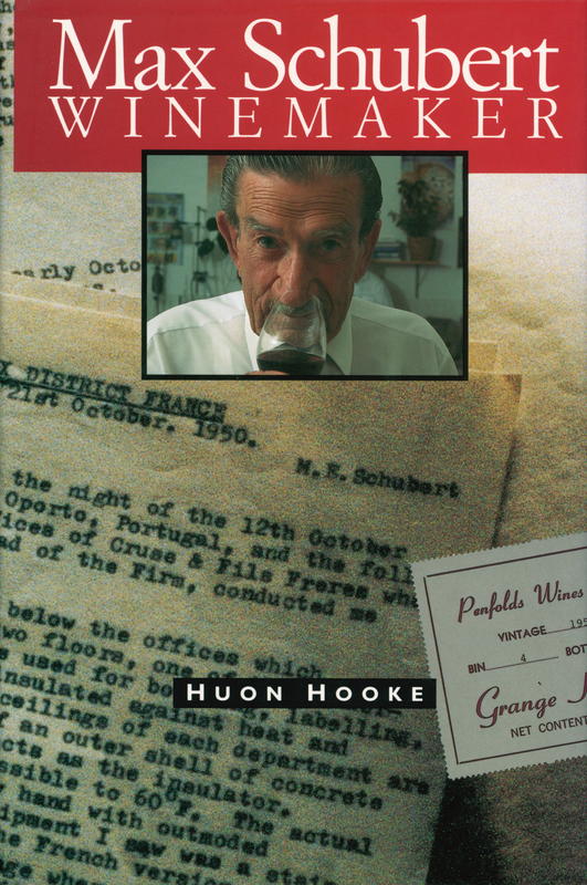 Max Schubert : winemaker cover