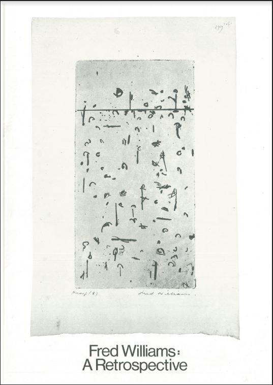 Fred Williams : a retrospective / Australian National Gallery cover