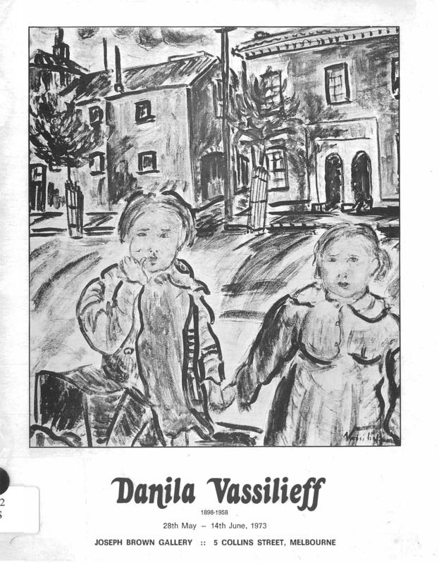 Danila Vassilieff : 1898-1958 cover