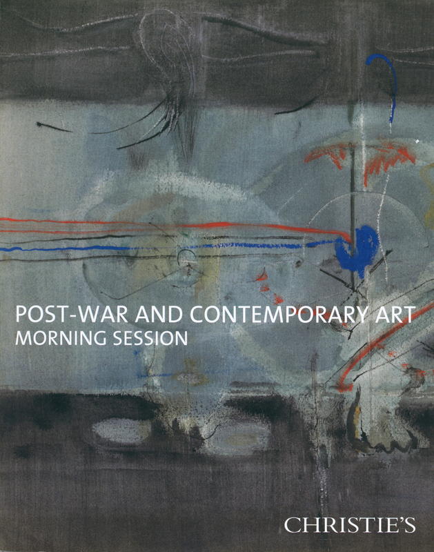 Post-war and contemporary art : morning session, Thursday 15 November 2012 cover