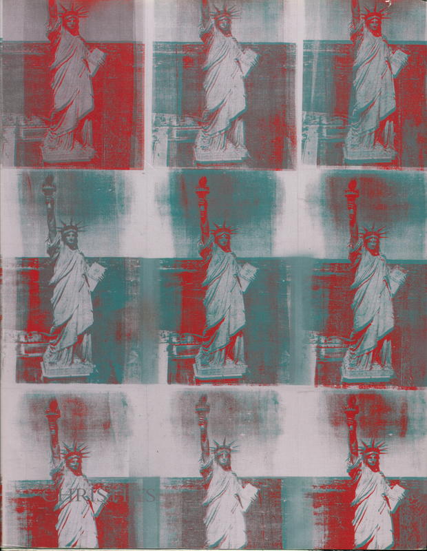 Post-war and contemporary art : evening sale, Wednesday 14 November 2012 cover