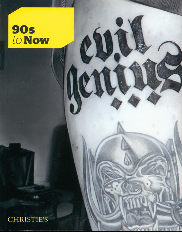 Post war and contemporary art : 90s to now, Tuesday 20 November 2012 cover