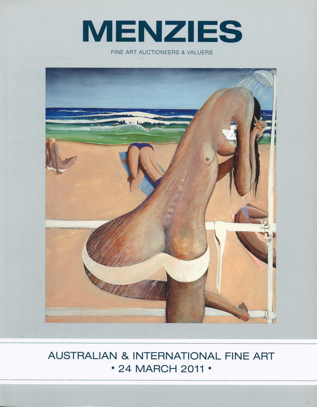 Important Australian and international fine art : 24 March 2011 cover