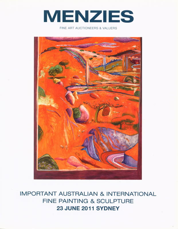 Important Australian and international fine painting and sculpture : 23 June 2011, Sydney cover
