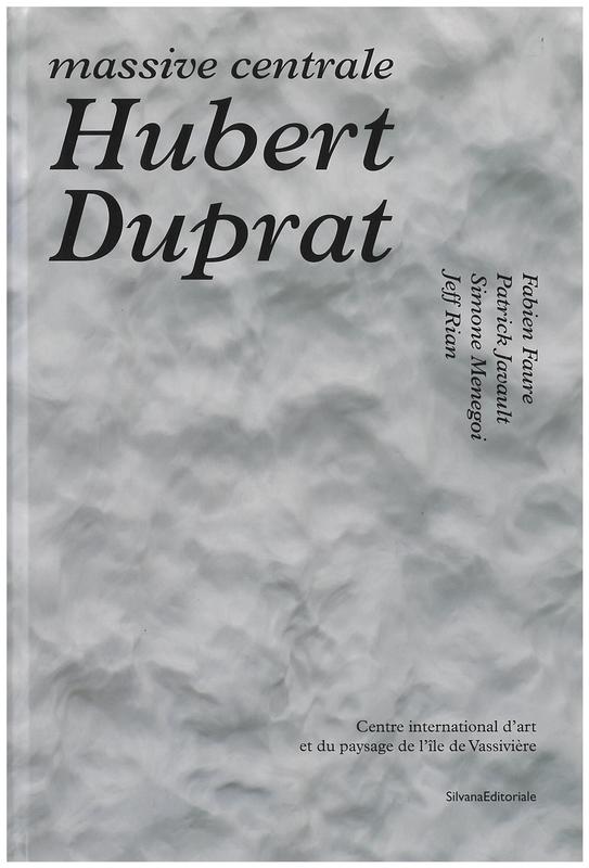 Hubert Duprat : massive centrale cover