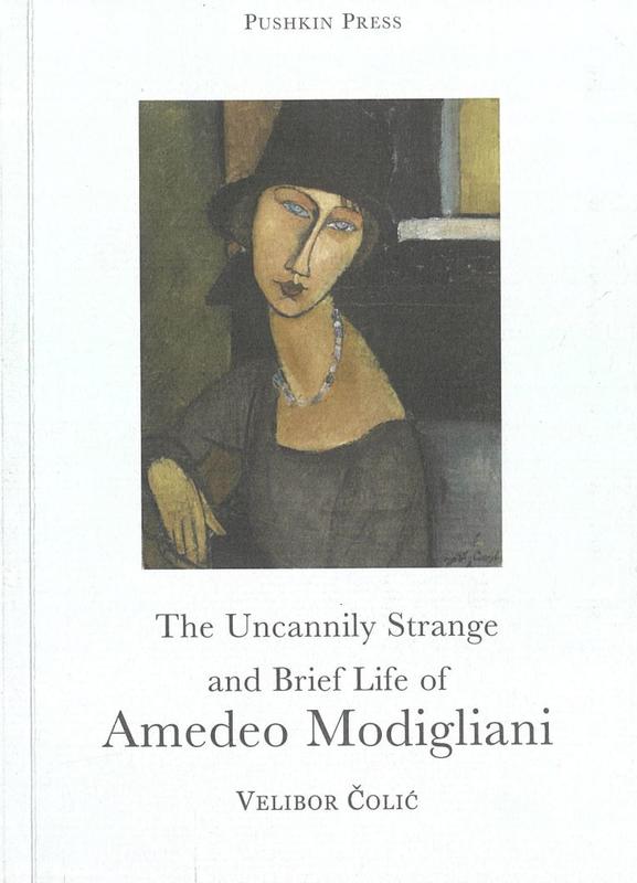 The uncannily strange and brief life of Amedeo Modigliani : a mosaic novel cover