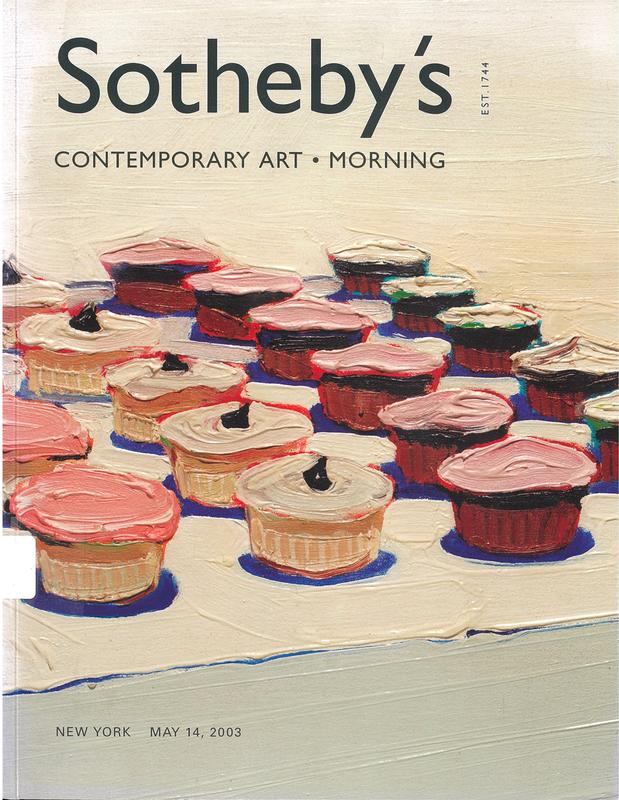 Contemporary art : morning : including property from the collection of Donna O'Neill, Los Angeles cover