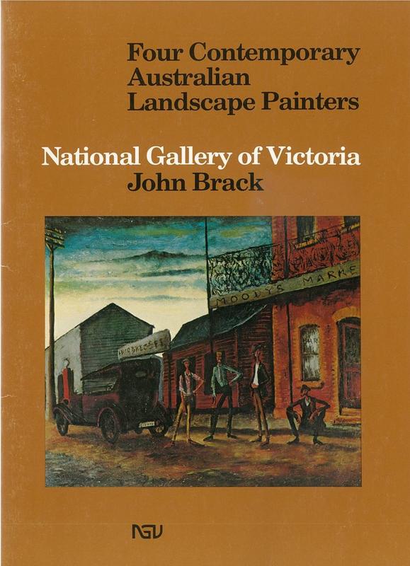 Four contemporary Australian landscape painters / John Brack cover