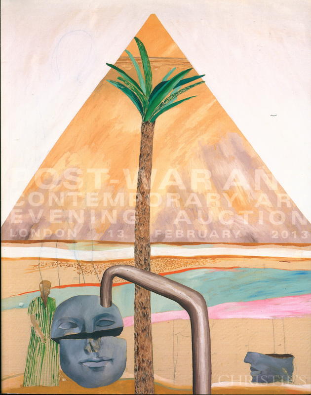 Post-war and contemporary art evening auction : Wednesday 13 February 2013 cover
