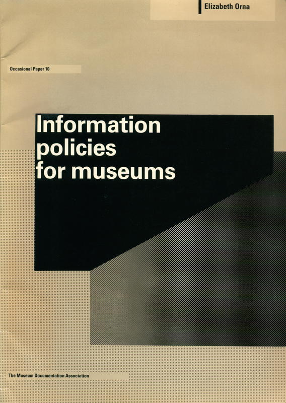 Information policies for museums cover