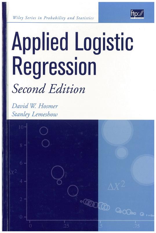 Applied logistic regression cover